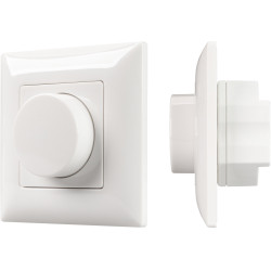 INTELLIGENT Роторная панель SMART-PWM-101-32-1G-DIM-IN White (12-48V, 1x8A, 2.4G) (IARL, IP20 Пластик, 5 лет) 037414