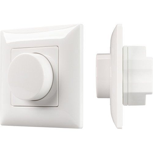 INTELLIGENT Роторная панель SMART-PWM-101-32-1G-DIM-IN White (12-48V, 1x8A, 2.4G) (IARL, IP20 Пластик, 5 лет) 037414