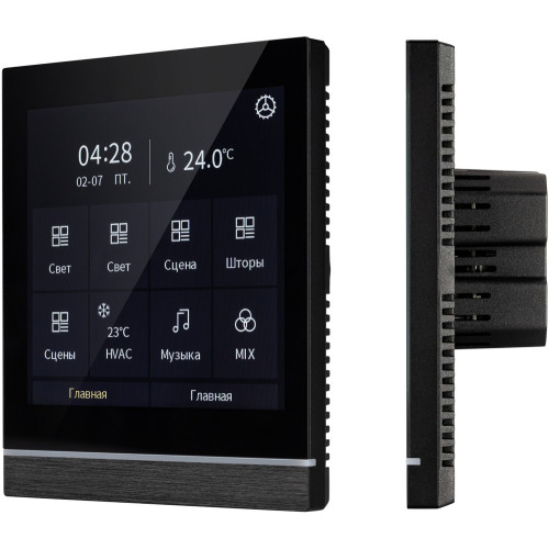 INTELLIGENT Панель сенсорная KNX-113-40-MULTI-V4-IN (20-30V) (IARL, IP20 Пластик, 2 года) 032386
