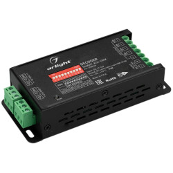Декодер SMART-K54-DMX (12-24V, 4x6A) (Arlight, IP20 Металл, 5 лет) 028448
