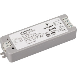 Диммер SMART-D1-DIM (12-36V, 0/1-10V) (Arlight, IP20 Пластик, 5 лет) 023061