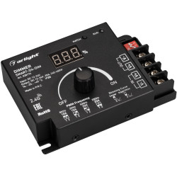 Диммер SMART-D4-DIM (12-24V, 1x20A. 2.4G) (Arlight, IP20 Металл, 5 лет) 028174