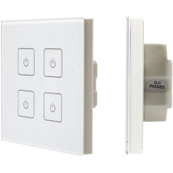 INTELLIGENT Сенсорная панель DALI-901-11-ADDR-DIM-DT6-IN White (BUS) (IARL, IP20 Пластик, 3 года) 037192
