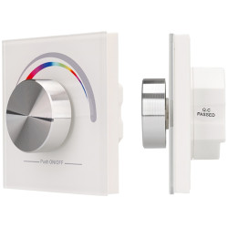Панель Rotary SR-2836-RGB White (3V,RGB,1зона) (Arlight, IP20 Пластик, 3 года) 019573