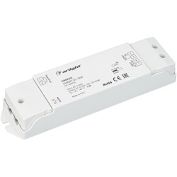 Диммер SMART-D1-DIM (12-24V, 1x10A, 2.4G) (Arlight, IP20 Пластик, 5 лет) 029920