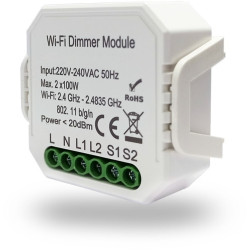Wi-Fi реле диммируемое с голосовым управлением и управлением со смартфона RL1004-DM