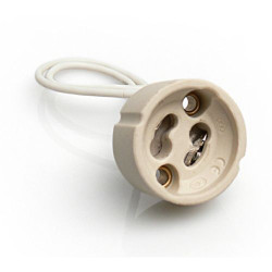 Патрон ceramic holder GU10 with
