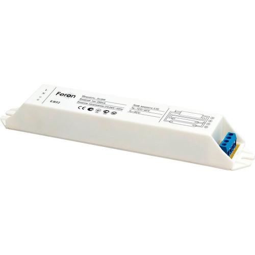 Аппарат пускорегулирующий электронный (балласт), 2*18W T8/G13 230V, EB52 21522