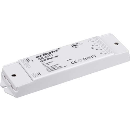 Диммер SR-2011 (12-36V, 4x350mA, 1-10V) (Arlight, IP20 Пластик, 3 года) 014719