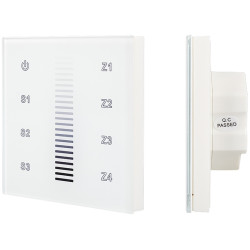 Панель Sens SR-2830A-RF-IN White (220V,DIM,4 зоны) (Arlight, IP20 Пластик, 3 года) 017858