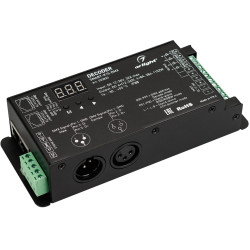 Декодер SMART-K15-DMX (12-36V, 4x8A) (Arlight, IP20 Металл, 5 лет) 023823