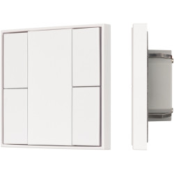INTELLIGENT Кнопочная панель KNX-301-22-4-SH-IN White (BUS, Frame) (IARL, IP20 Пластик, 3 года) 037722