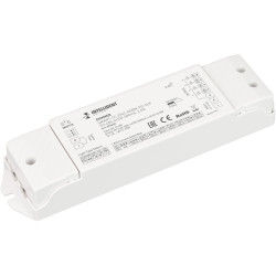 INTELLIGENT Диммер SMART-CC-2042-RGBW-PD-SUF (12-48V, 4x150-500mA, 2.4G) (IARL, IP20 Пластик, 5 лет) 037420
