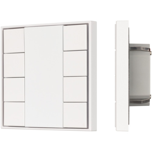 INTELLIGENT Кнопочная панель KNX-301-22-8-SH-IN White (BUS, Frame) (IARL, IP20 Пластик, 3 года) 037723
