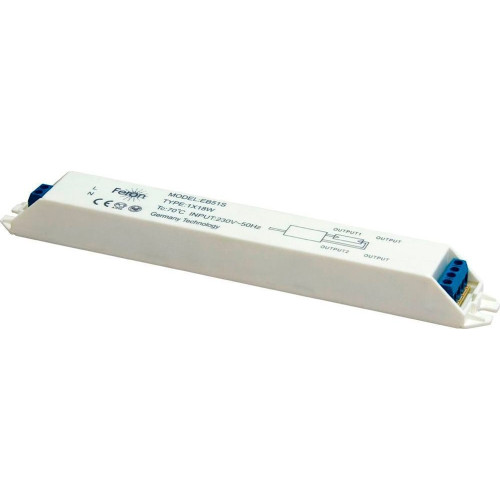 Аппарат пускорегулирующий электронный (балласт), 1*18W T8/G13 230V, EB51S 21519