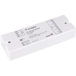 Диммер SR-2001EA (12-24V, 384-768W, 1-10V, 4CH) (Arlight, IP20 Пластик, 3 года) 014032