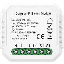 WIFI реле 1 канал, 10A ST Luce ST9000 ST9000.500.01C