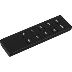 INTELLIGENT Пульт SMART-801-22-8SC-MULTI Black (3V, 2.4G) (IARL, IP20 Пластик, 5 лет) 037335