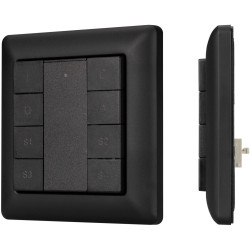 INTELLIGENT Панель DALI-223-1G-4S-IN-BLACK (BUS) (IARL, -) 029243