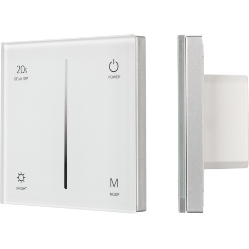 Панель SMART-P35-DIM-IN White (230V, 0-10V, Sens, 2.4G) (Arlight, IP20 Пластик, 5 лет) 027112