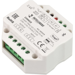 INTELLIGENT Диммер SMART-TRIAC-601-72-DIM-PD-IN (230V, 1x1.5A, TUYA BLE, 2.4G) (IARL, IP20 Пластик, 5 лет) 037279