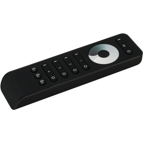 Пульт SMART-R33-DIM Black (4 зоны, 2.4G) (Arlight, IP20 Пластик, 5 лет) 025030