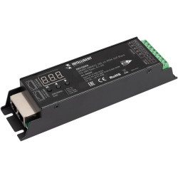 INTELLIGENT Декодер SMART-DMX512-305-63-RDM-SUF Black (12-48V, 5x4A, RJ-45) (IARL, IP20 Металл, 5 лет) 036245