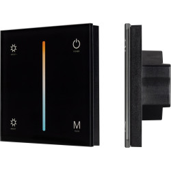 Панель SMART-P21-MIX-G-IN Black (12-24V, 4x3A, Sens, 2.4G) (Arlight, IP20 Пластик, 5 лет) 033765