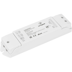 Конвертер SMART-C3-4CH-SUF (12-24V, RF-0/1-10V, 2.4G) (Arlight, IP20 Пластик, 5 лет) 032989
