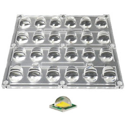 Блок линз 24BST-E (130x65°, 24x LED) (Turlens) 016076