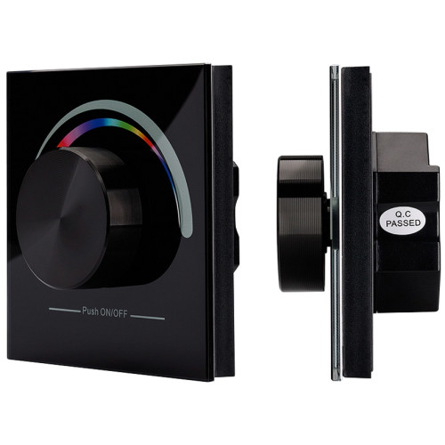 Панель Rotary SR-2836-RGB Black (3V,RGB,1зона) (Arlight, IP20 Пластик, 3 года) 019572