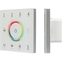 Панель Sens SMART-P67-MULTI White (230V, 4 зоны, 2.4G) (Arlight, IP20 Пластик, 5 лет) 028321
