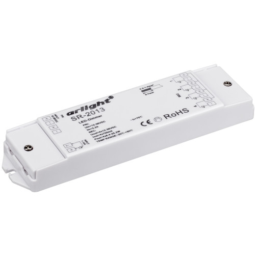 Диммер SR-2013 (12-36V, 4x700mA, 1-10V) (Arlight, IP20 Пластик, 3 года) 014713