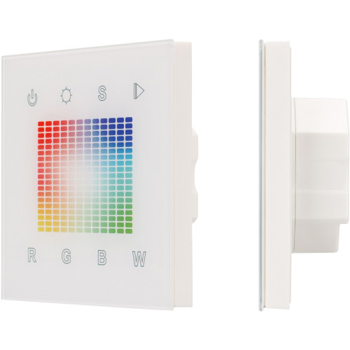 Панель Sens SR-2831S-AC-RF-IN White (220V,RGB,1зон (Arlight, IP20 Пластик, 3 года) 018277