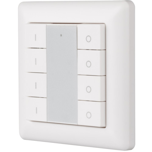 Панель Knob SR-KN9550K8-UP White (KNX, DIM) (Arlight, IP20 Пластик, 3 года) 021370