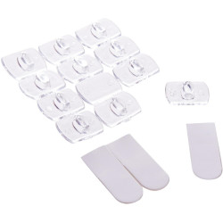Крючки для монтажа гирлянд (набор из 20 шт.) UCC-Y11 CLEAR 020 POLYBAG