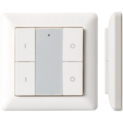 Панель Knob SR-KN9550K4-UP White (KNX, DIM) (Arlight, IP20 Пластик, 3 года) 021369