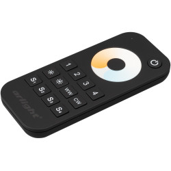 Пульт SMART-R34-MIX Black (4 зоны, 2.4G) (Arlight, IP20 Пластик, 5 лет) 031936