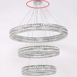 Потолочная чаша для 10120/12 nickel