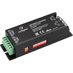 Декодер ARL-7022-DMX (12-24V, 1x25A, DMX512) (Arlight, IP20 Металл, 3 года) 027152