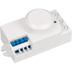 Датчик движения PRIME-MW-SURFACE-S90x41-300W (230V, 2.6A, MULTI, IP20) (Arlight, IP20 Пластик, 2 года) 031846