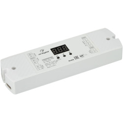 Конвертер SMART-K40-DMX (12-24V, 0/1-10V) (Arlight, IP20 Пластик, 5 лет) 028413