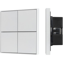 INTELLIGENT Кнопочная панель KNX-304-23-IN White (BUS, Frame) (IARL, IP20 Металл, 2 года) 038401