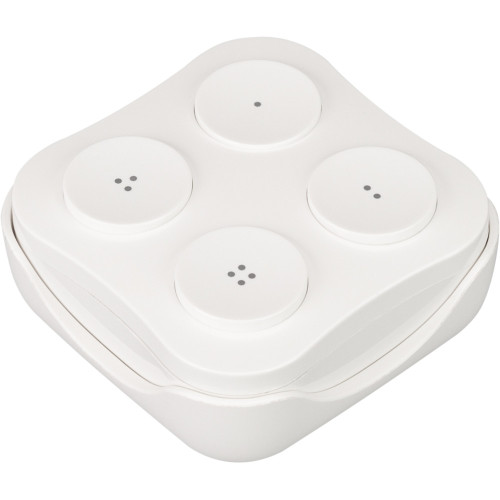 INTELLIGENT Панель TUYA-228-4-RF-WH-SUF (kinetic, 433MHz) (IARL, IP20 Пластик, 3 года) 029698