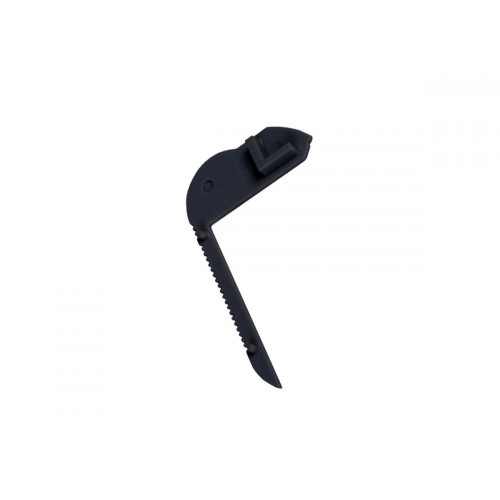 Алюминиевая боковая глухая заглушка для профиля CAP 18508.1 Black
