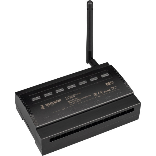INTELLIGENT Релейный модуль TY-706-WF-DIN (230V, 2х16A + 4х10А) (IARL, IP20 Пластик, 3 года) 029696