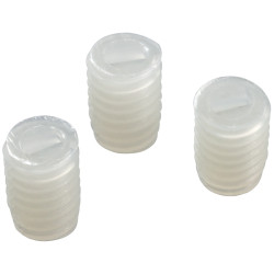 Винт TOP-M4x6 (PVC, белый) (ANR) 017487