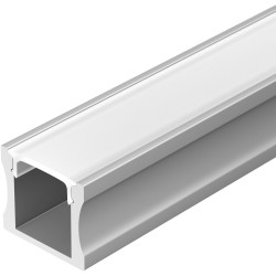 Профиль с экраном ALU-SLIM-H15-2000 ANOD+FROST (Arlight, Алюминий) 018246