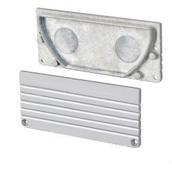 Заглушка для ALU-POWER-W80 глухая (Arlight, Металл) 014859