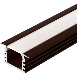Профиль PDS-F-2000 ANOD Brown Deep (Arlight, Алюминий) 017653